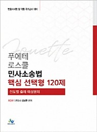 2020 푸에테로스쿨민사소송법핵심선택형120제