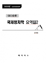 2025년대비 GS3 (국제)정치학 요약집2